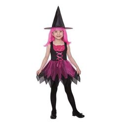 Pretty Pink Witch Halloween Costume Girl Girls Totally Ghoul Medium