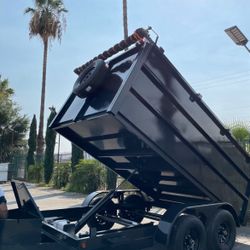 Smooth Finish Dump Trailer 
