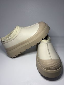 UGG Sz Men 5 / Women 6 Tasman Weather Hybrid Slippers Leather 1158351 New No Box