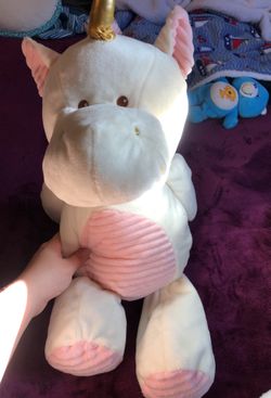 Stuffed unicorn