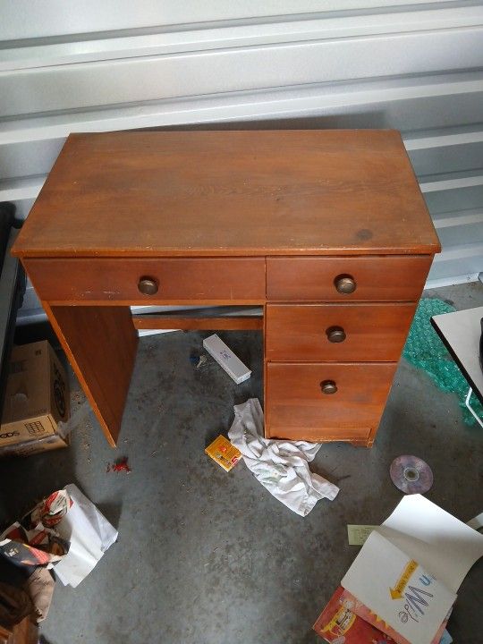 Desk And Chester Drawers