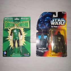 2 Collectible Action Figures