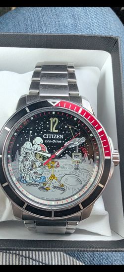 Citizen Disney Mickey Mouse Astronaut Men's Watch New Condition.