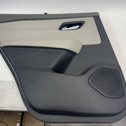 2021 2022 2023 NISSAN ROGUE REAR LEFT DRIVER SIDE DOOR TRIM inner COVER PANEL OEM GRAY