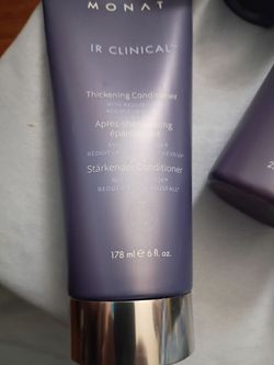 Monet IR Shampoo Conditioner and hair defense Set with carrying case