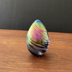 OBG Studio Glass Egg paperweight
