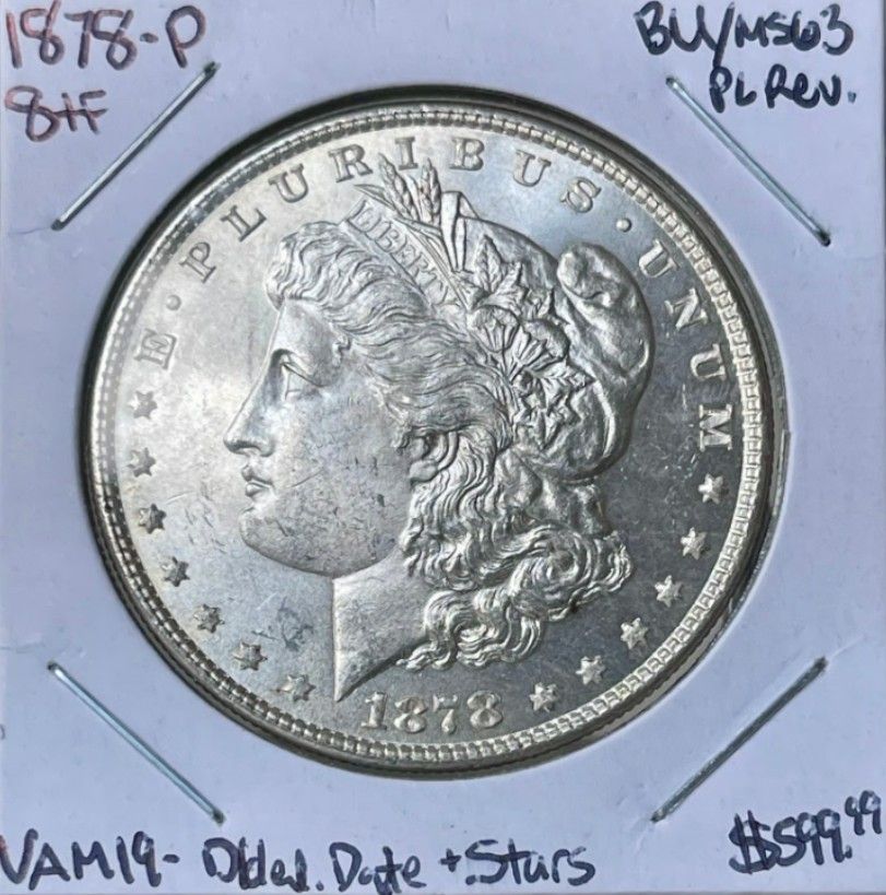 1878-P Morgan Silver Dollar