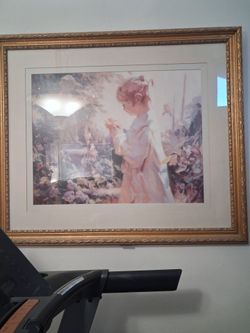 Frame with picture