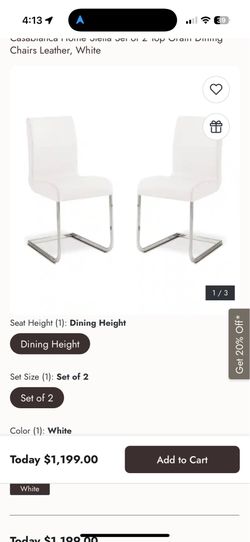 Casabianca Dining chairs
