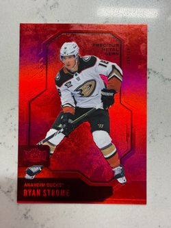 2024-25 Skybox Metal Universe PMG Precious Metal Gems Red 92/100 Ryan Strome #16