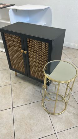 Cabinet and stand