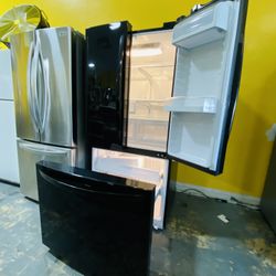 Refrigerador Negro A Pagos 