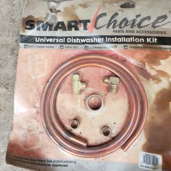Copper Dishwasher Installation Kit