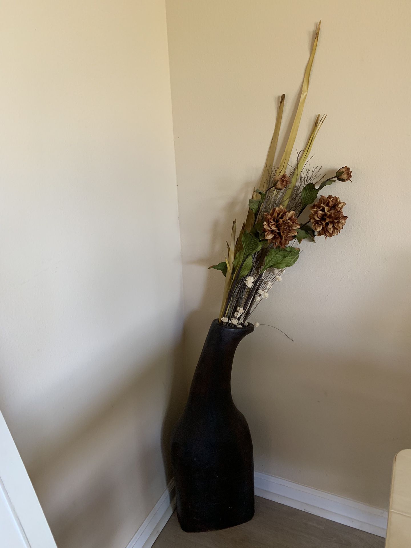 Vase and flowers