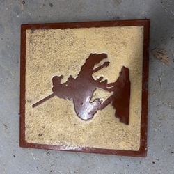 End of the Trail Decorative Tile