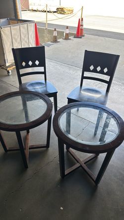 Chairs and Tables