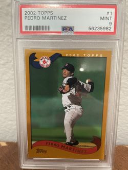 Pedro Martinez Topps 2002 PSA 9
