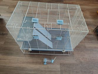 Hamster cage small animal bedding tray