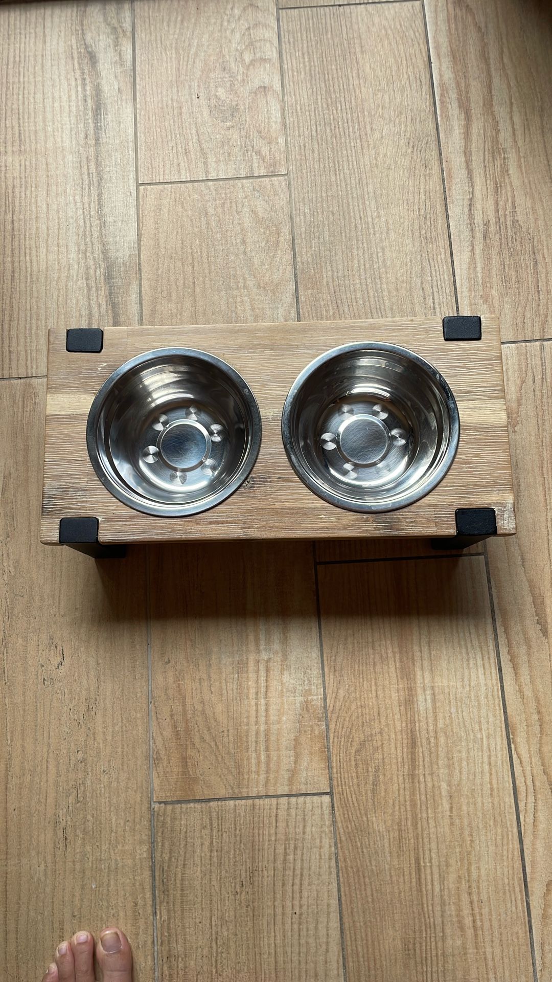 Pet Food And Water Bowl