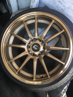ONE. Cosmis R.1 18x9.5 Hyper Bronze
