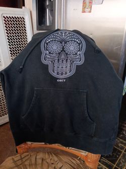 Obey Hoodie W/sugar Skull Sz Small Asking  $10
