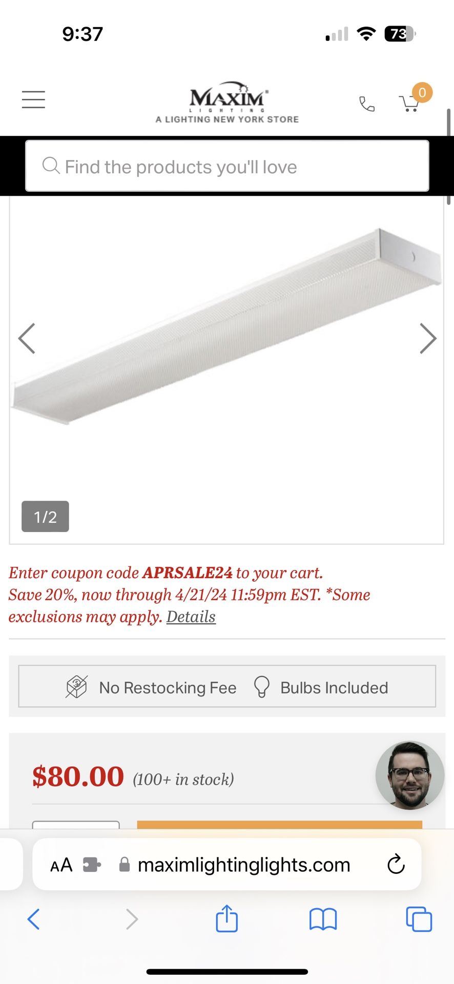 maxim lighting 57523WT