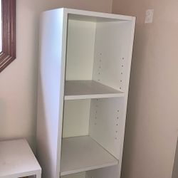 Pair Of Very Tall Adjustable Shelves
