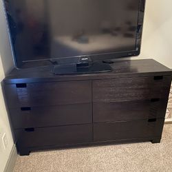 Black Dresser  and  End Table