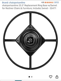 Swivel Base Replacement For Recliners Chairs & Furniture 