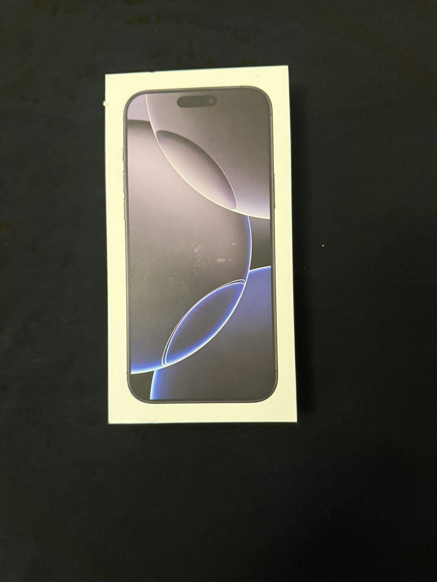 iPhone 16 Pro max Empty Box