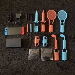 Nintendo Switch OLED and Extras