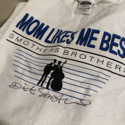 Smothers Brothers Autographed Tshirt