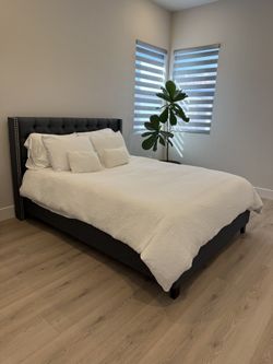 Queen Upholstered Bed