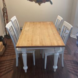 Table + Four Chairs 