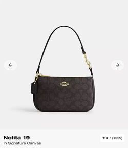 Coach bag + wallet