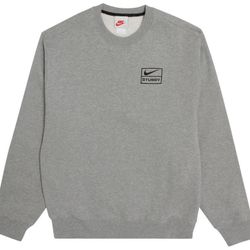 Stussy Nike Fleece Crew Mens Large