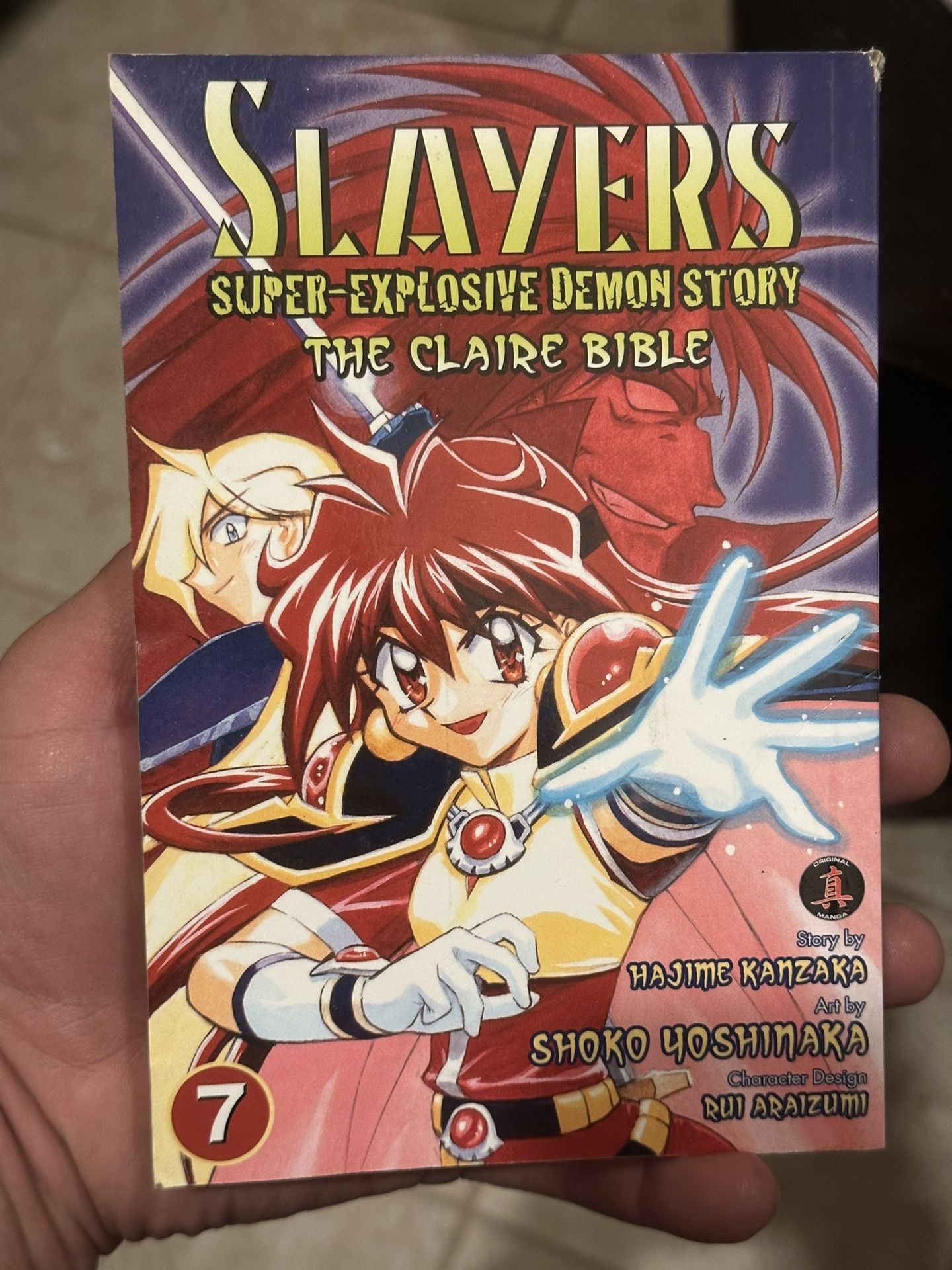 Slayers Super-Explosive Demon Story: The Claire Bible, Volume 7