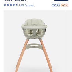 New Lalo High Chair