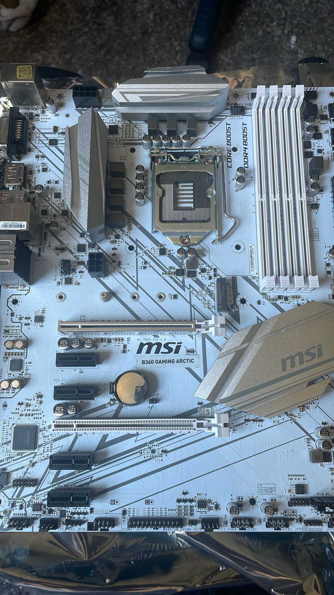 B360 Gaming Arctic Msi Motherboard