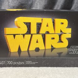 LEGO Star Wars Logo Sign 75407 700PCS 18+ Display Building Set