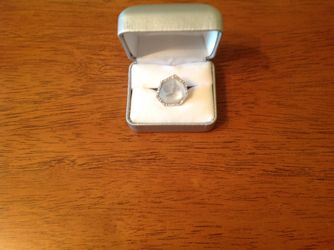 Right hand silver ring