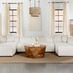 Brand New 7PC Pearl Modular Sectional 