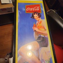 COCA-COLA AD 1997 REPRINT FROM ITALY 37X13