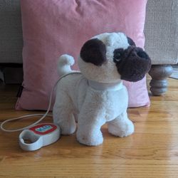 Kid Connection Walking Dog Plush Toy