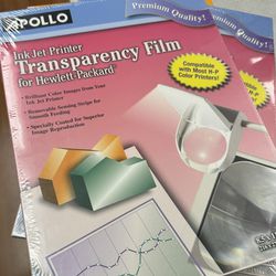 Transparency Film & Ink Jet Labels