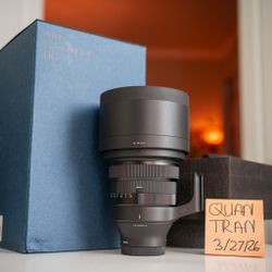 Sigma 135mm F1.4 Len Sony