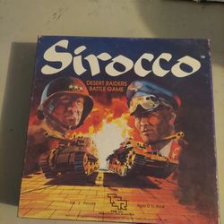 1985 Sirocco Boardgame