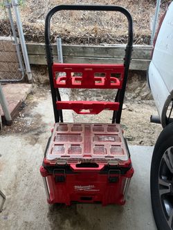 Milwaukee Packout dolly, xl box and low profile