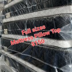 📢Mattresses on sale
📣Queen $165
📣Full$150
📣Twin $140
📣King $250
Delivery $20