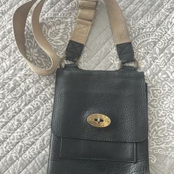 Authentic Mulberry X-body Dark Brown Bag